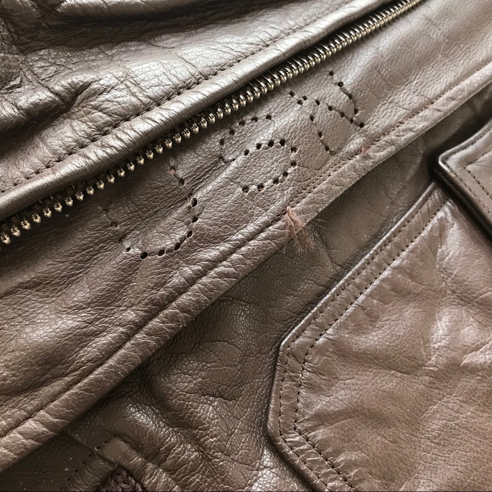 Authentic USN G1 flight jacket - Picture 6 of 8
